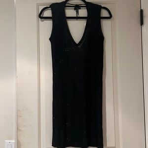 Vintage la perla dress super low back